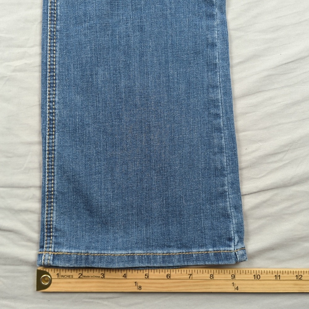 Ariat Jeans Womens 31 Blue Boot Cut Western Cowgirl Real Denim Rodeo New - Picture 6 of 16